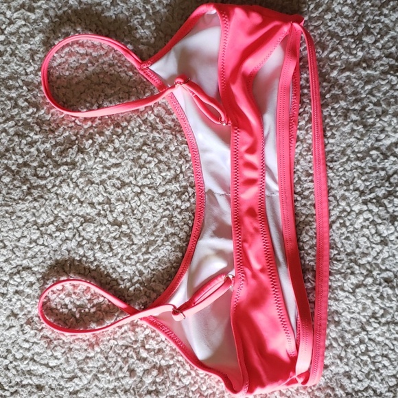 Neon Strappy High Cut Bikini Set - Picture 5 of 13